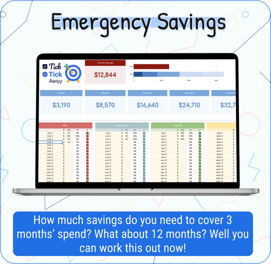 Emergency Savings Tracker